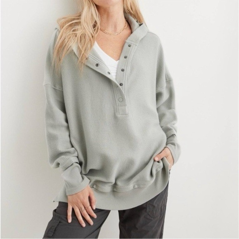 American Eagle Outfitters Gray Hoodie